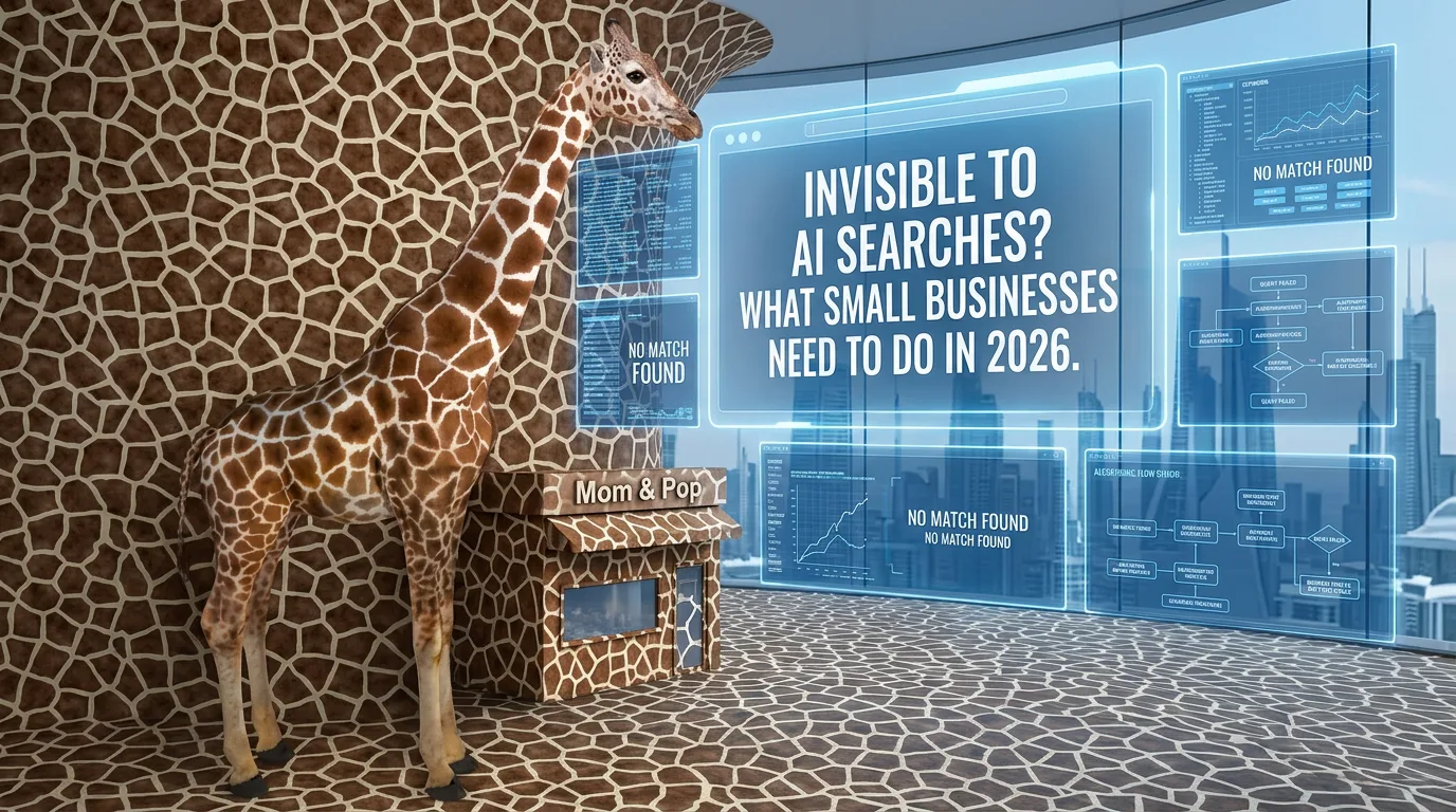 AI assistant interface with search result snippets showing structured data